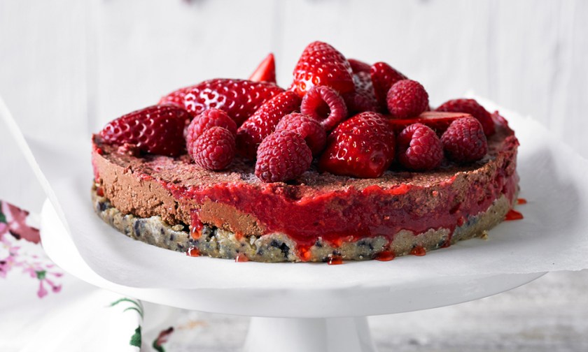 Recipe: Raw Berry and Chocolate Torte