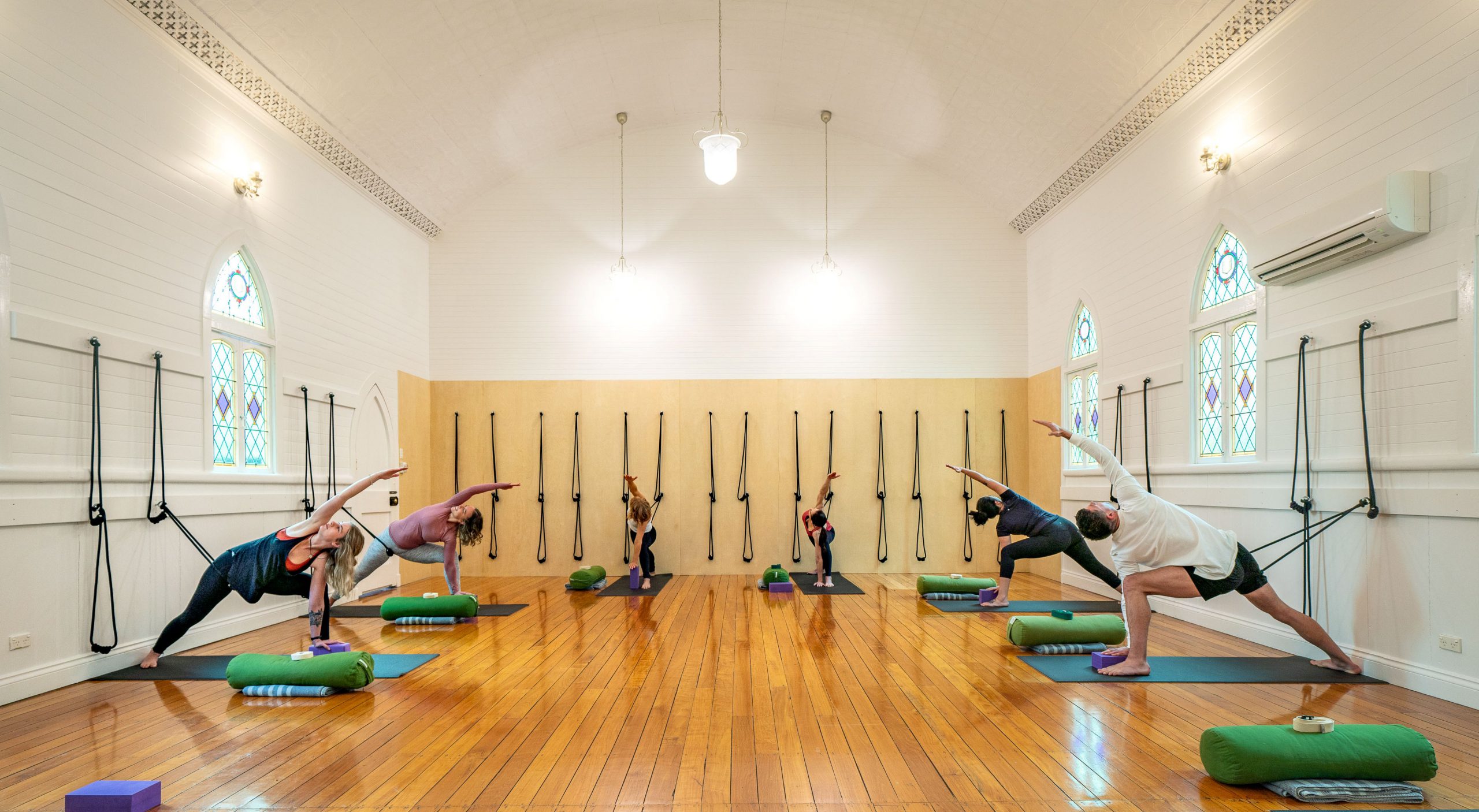 Gwinganna's New Iyengar Yoga Studio