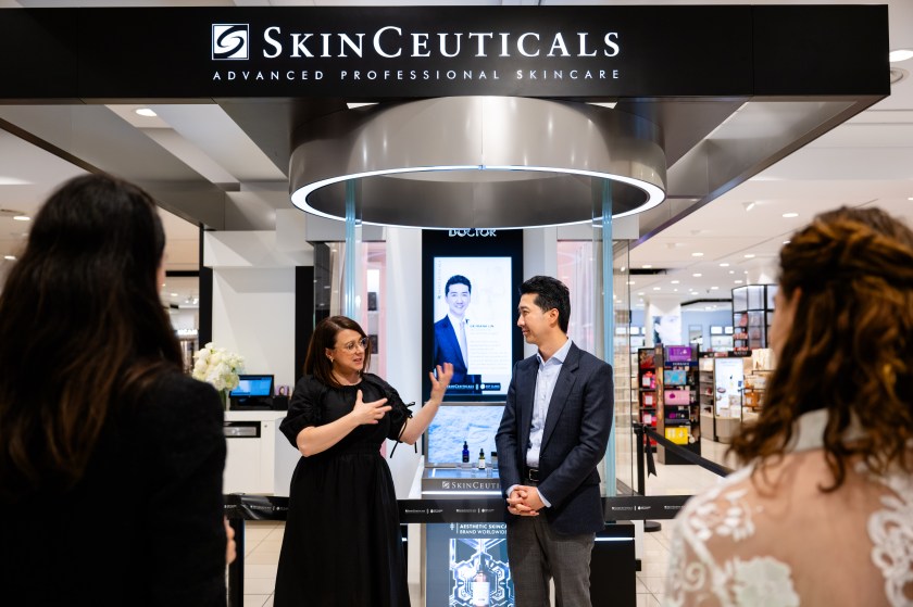 SkinCeuticals Opens First Department Store Location In Partnership With Dr Frank Lin